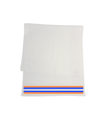 Large Tour Golf Towel - Swamp - Blue/Orange